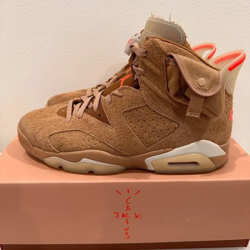 Jordan 6 Retro Travis Scott British Khaki